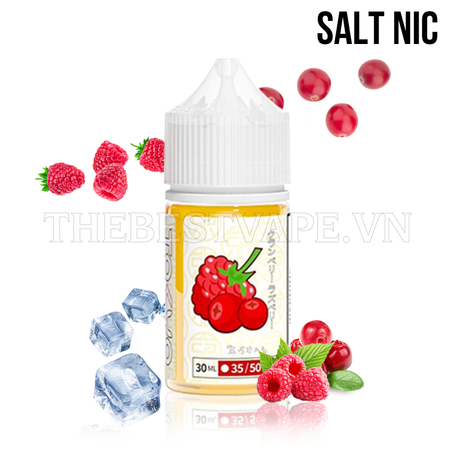 Tokyo Pro ( Classic Series ) - ICED CRANBERRY RASPBERRY ( Nam Việt Quất Mâm Xôi Lạnh ) - Salt Nicotine