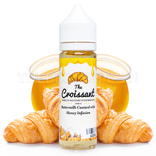 The Croissant - Buttermilk Custard With Honey Infusion ( Bánh Bơ Mật Ong ) - Freebase