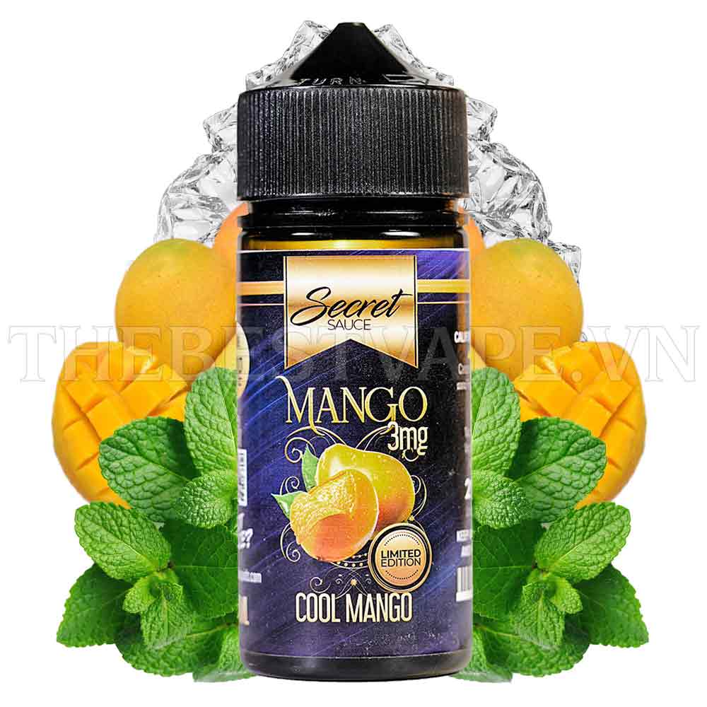 Tinh dầu vape Mango Ice 100ml - Secret Sauce