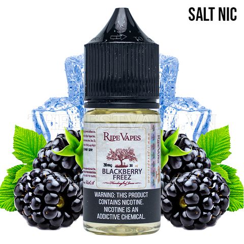 Ripe Vapes - BLACK BERRY FREEZ ( Mâm Xôi Đen Lạnh ) - Salt Nicotine
