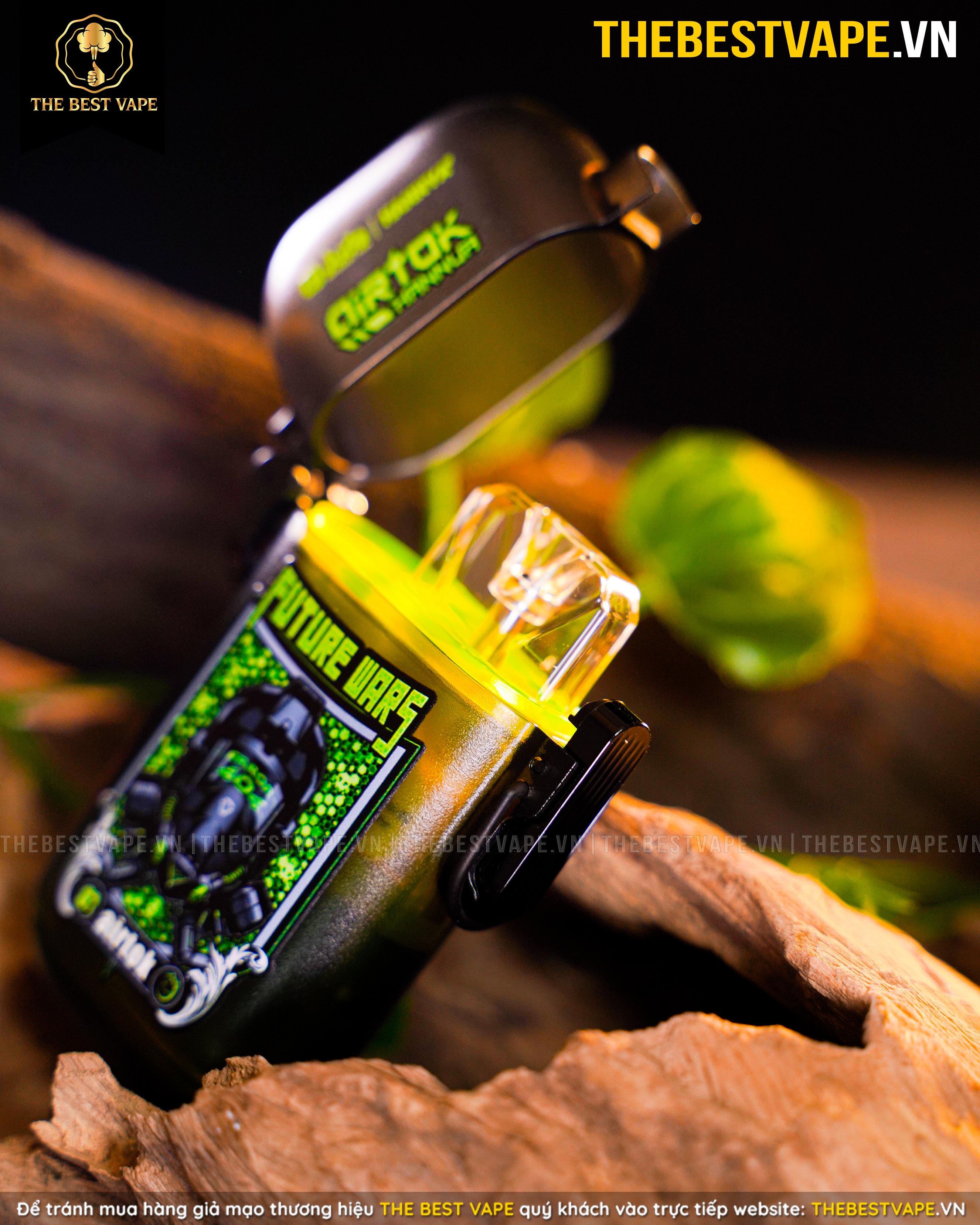 Vapelustion - HANNYA AIRTOK ( Black Version ) - Pod Kit