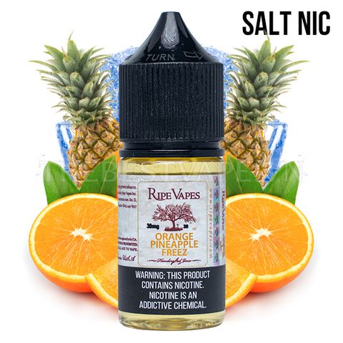 Ripe Vapes - ORANGE PINEAPPLE FREEZ (Dứa Cam Lạnh) - Salt Nicotine