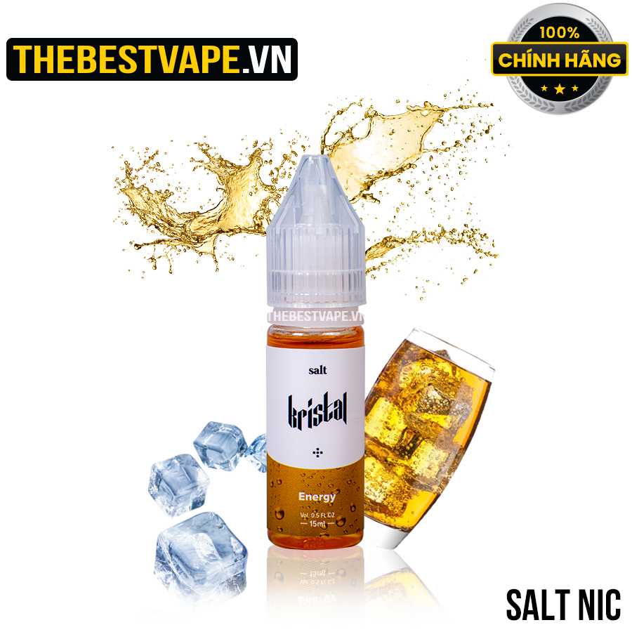 Kristal - ENERGY ( Nước Tăng Lực ) - Salt Nicotine