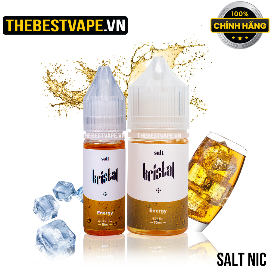 Kristal - ENERGY ( Nước Tăng Lực ) - Salt Nicotine