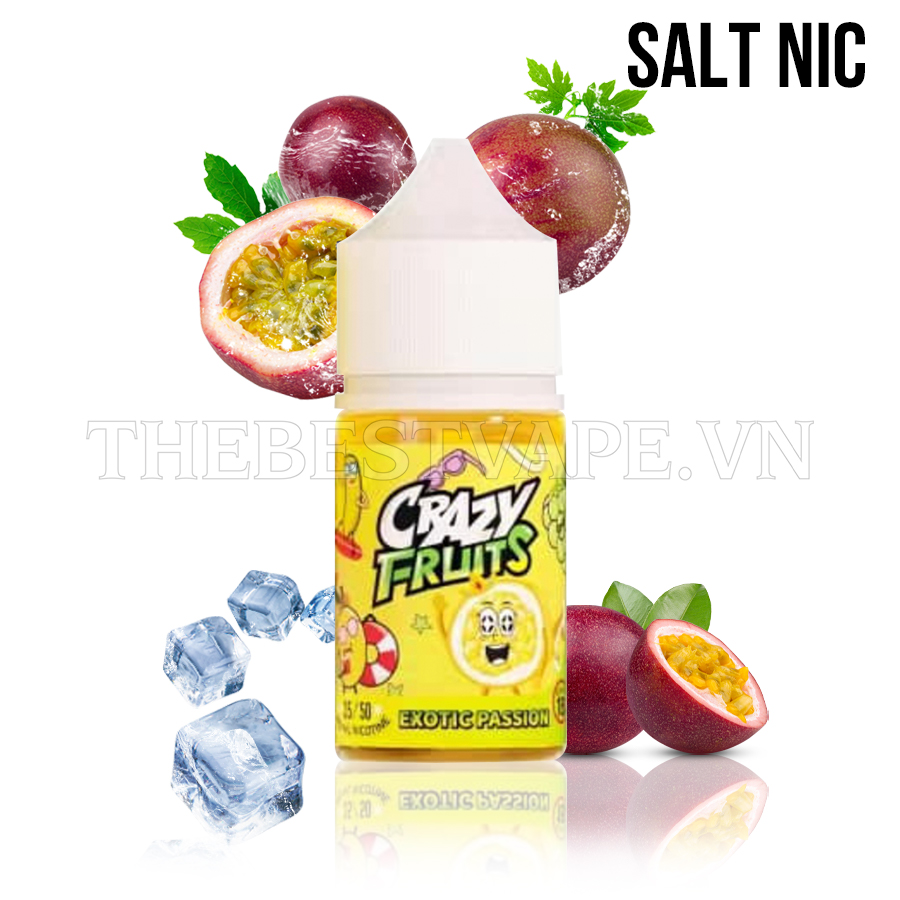 Tokyo Crazy Fruits - EXOTIC PASSION ( Chanh Dây Lạnh ) - Salt Nicotine