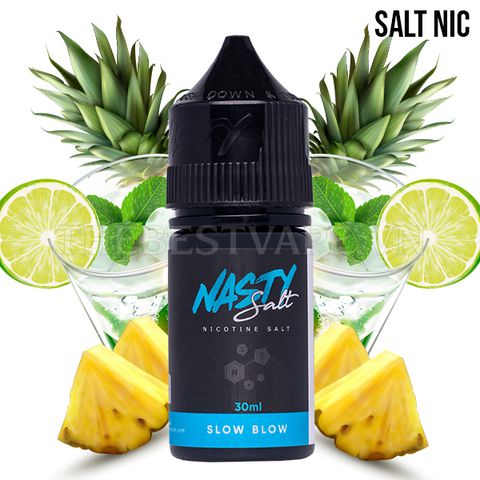 Nasty - SLOW BLOW ( Dứa Nước Chanh ) - Salt Nicotine