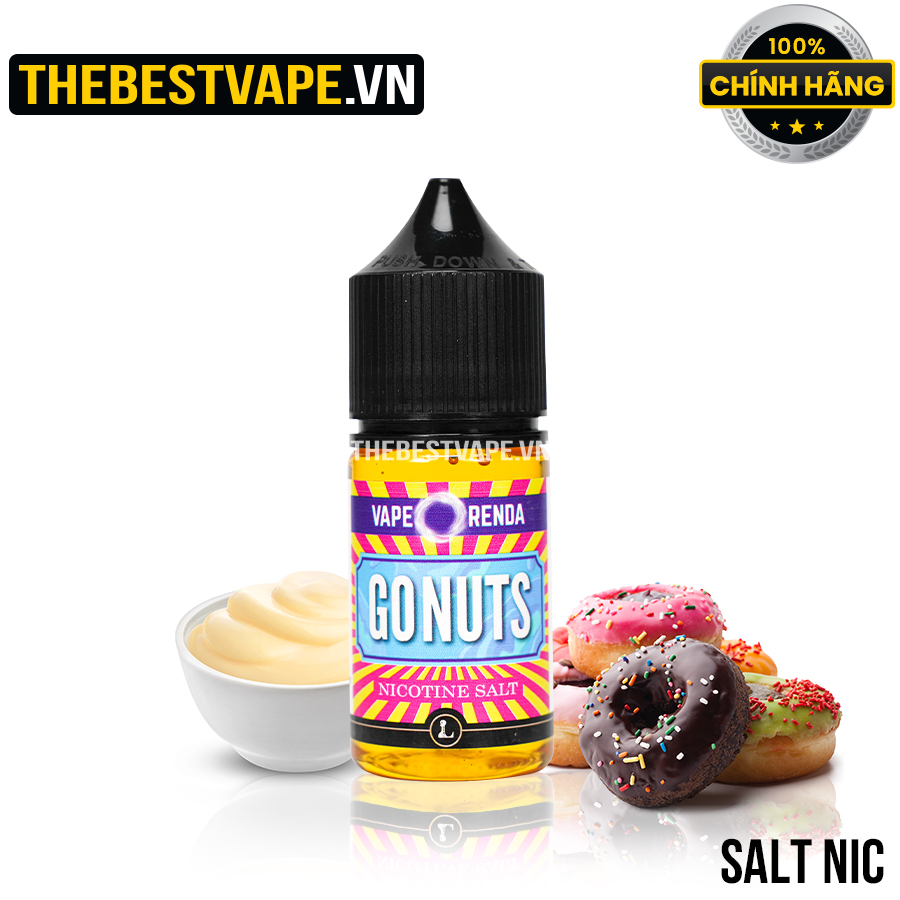 Five Pawns ( The Legacy Collection - Vape Orenda ) - GONUTS ( Bánh Donut ) - Salt Nicotine