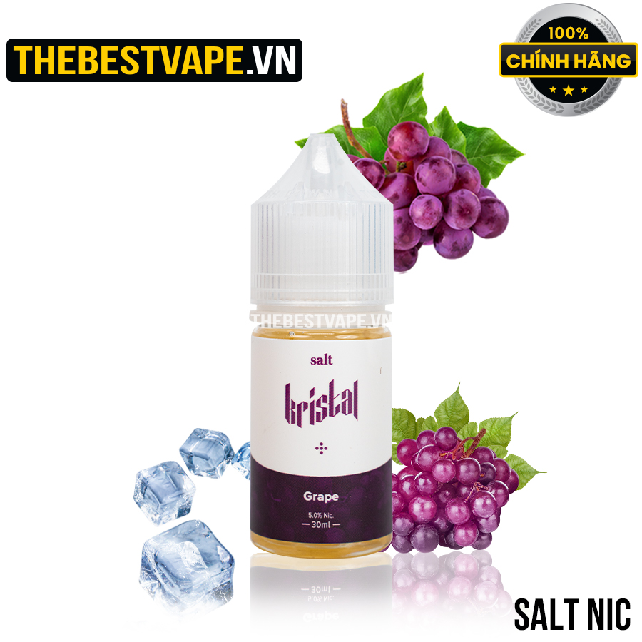 Kristal - GRAPE ( Nho ) - Salt Nicotine