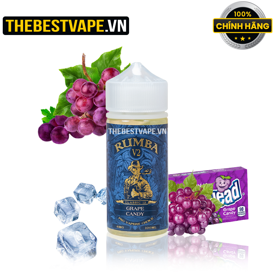 Rumba V2 - CANDY GRAPE ( Kẹo Nho Lạnh ) - Freebase