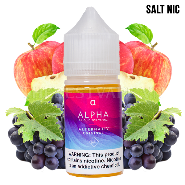 Marina ( Alternativ ) - ALPHA ( Nho Táo ) - Salt Nicotine