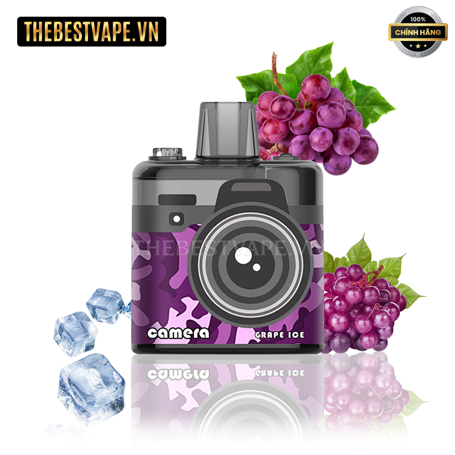 LAVIE CAMERA 8000 HƠI DISPOSABLE ( POD DÙNG 1 LẦN )