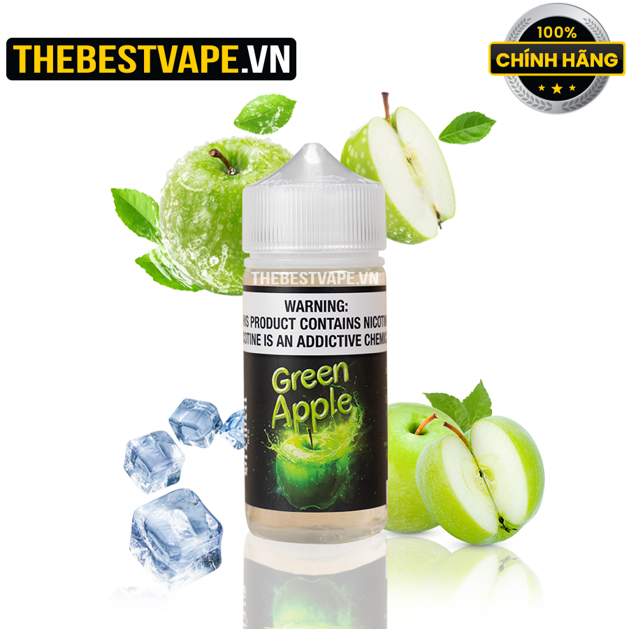 Brewell - GREEN APPLE ( Táo Xanh Lạnh ) - Freebase
