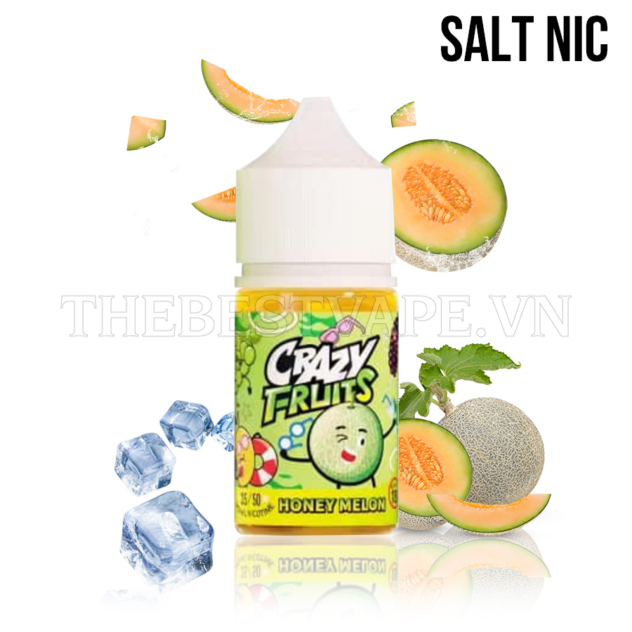 Tokyo Crazy Fruits - HONEY MELON ( Dưa Hoàng Kim Lạnh ) - Salt Nicotine