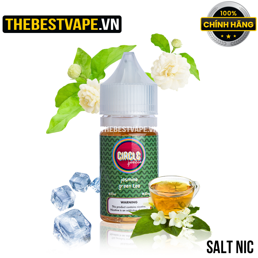 Circle ( Special Series ) JASMINE GREEN TEA ( Trà Lài Lạnh ) Salt