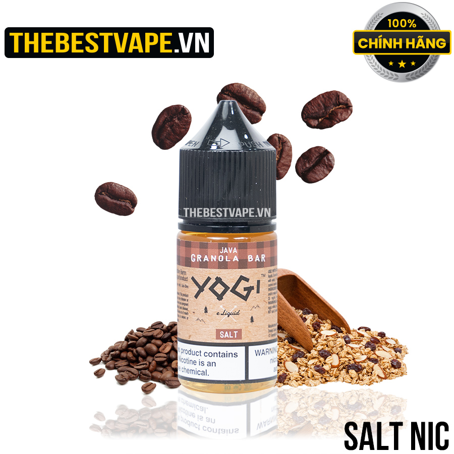 Yogi ( Granola Bar ) - JAVA ( Ngũ Cốc Coffee ) - Salt Nicotine