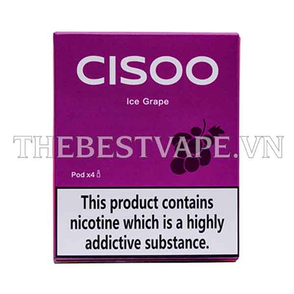 Cisoo - Closed Cartridge ( Pod tinh dầu )