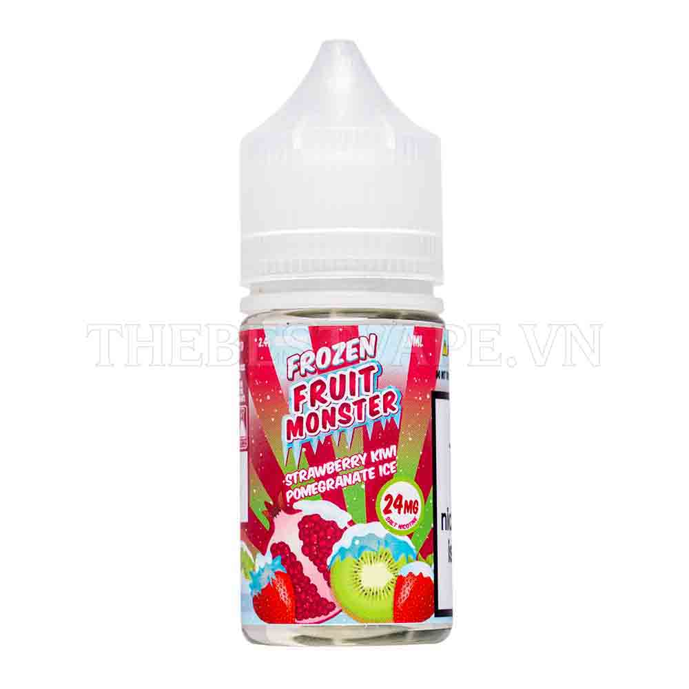 Monster Vape Labs ( Frozen Fruit ) - STRAWBERRY KIWI POMEGRANATE ICE ( Dâu Kiwi Lựu Lạnh ) - Salt Nicotine