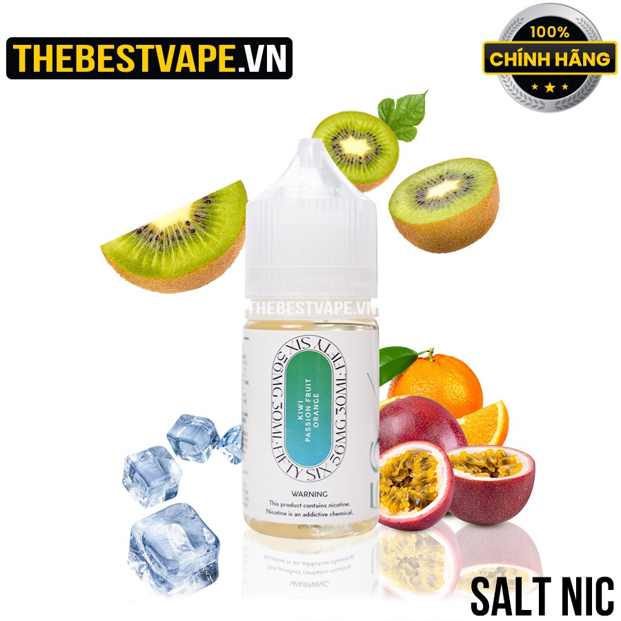 Fifty Six - KIWI PASSION FRUIT ORANGE ( Kiwi Chanh Dây Cam Lạnh ) - Salt Nicotine