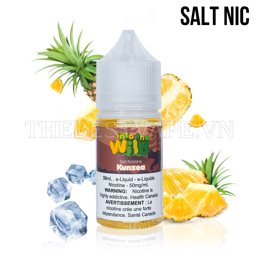 Into The Wild - KUNZEA ( Dứa Lạnh) - Salt Nicotine