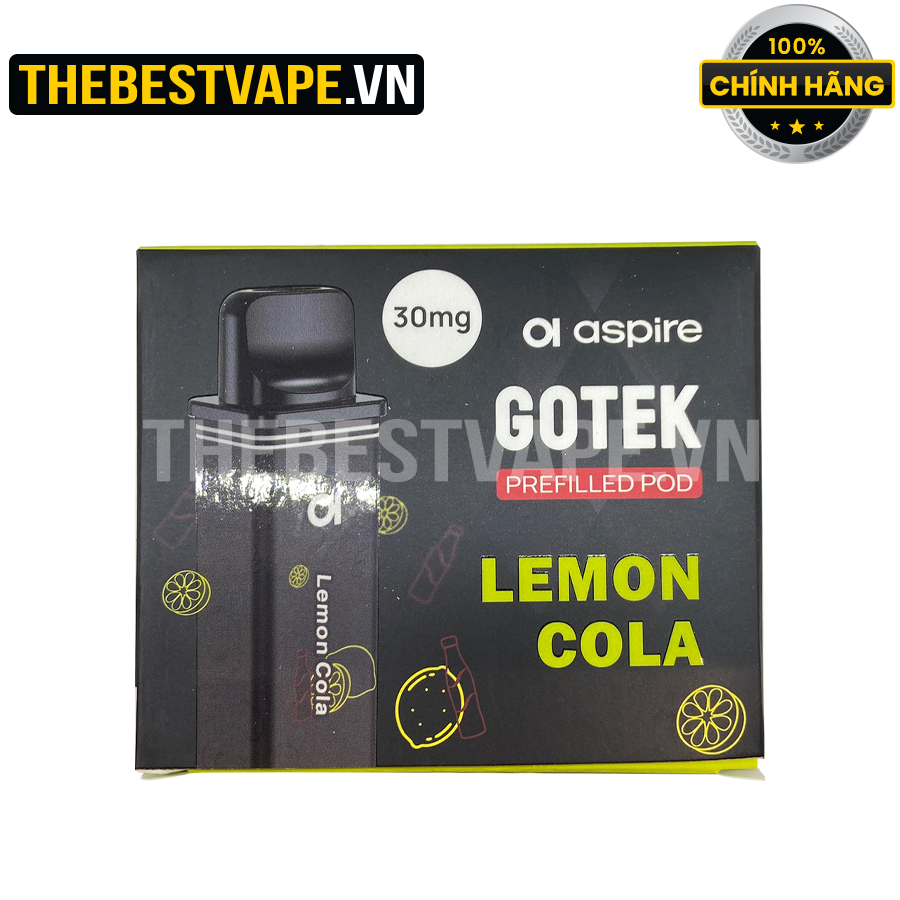 Aspire - GOTEK - Perfilled Pod 5ML - 30MG ( Đầu pod chứa dầu )