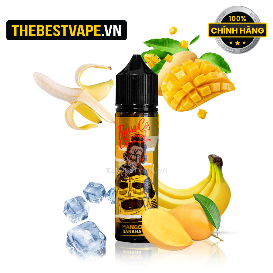 Flavaco Cartel MANGO BANANA ICE ( Xoài Chuối Lạnh ) Freebase