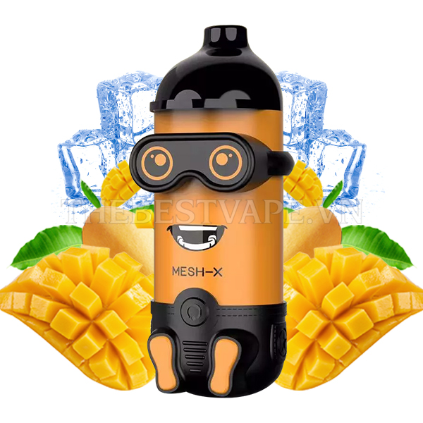 MeshKing - MINIONS MESH X 4000 HƠI - Disposable ( Pod 1 lần sạc lại )