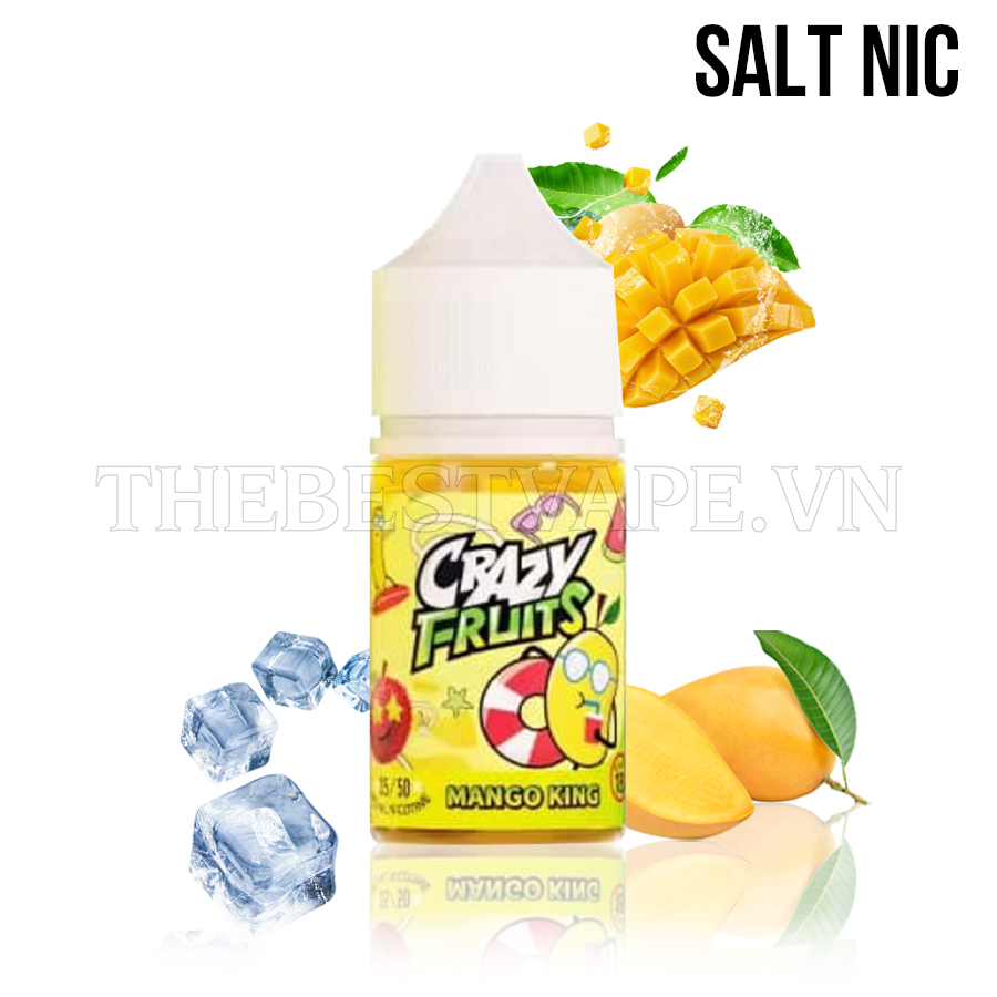 Tokyo Crazy Fruits - MANGO KING ( Xoài Lạnh ) - Salt Nicotine