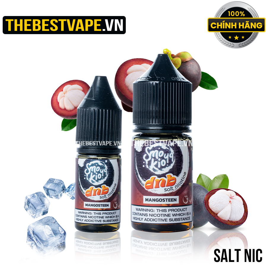 Smokio 49 DNB - MANGOSTEEN ( Măng Cụt Lạnh ) - Salt Nicotine