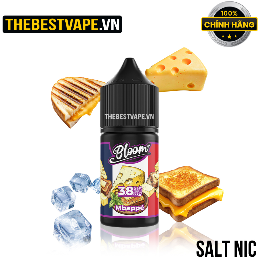 Bloom - MBAPPÉ ( Bánh Phô Mai Pháp Lạnh ) - Salt Nicotine