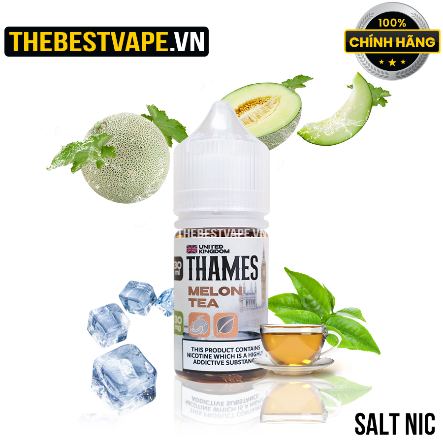 Thames - MELON TEA ( Trà Dưa Lưới Lạnh ) - Salt Nicotine