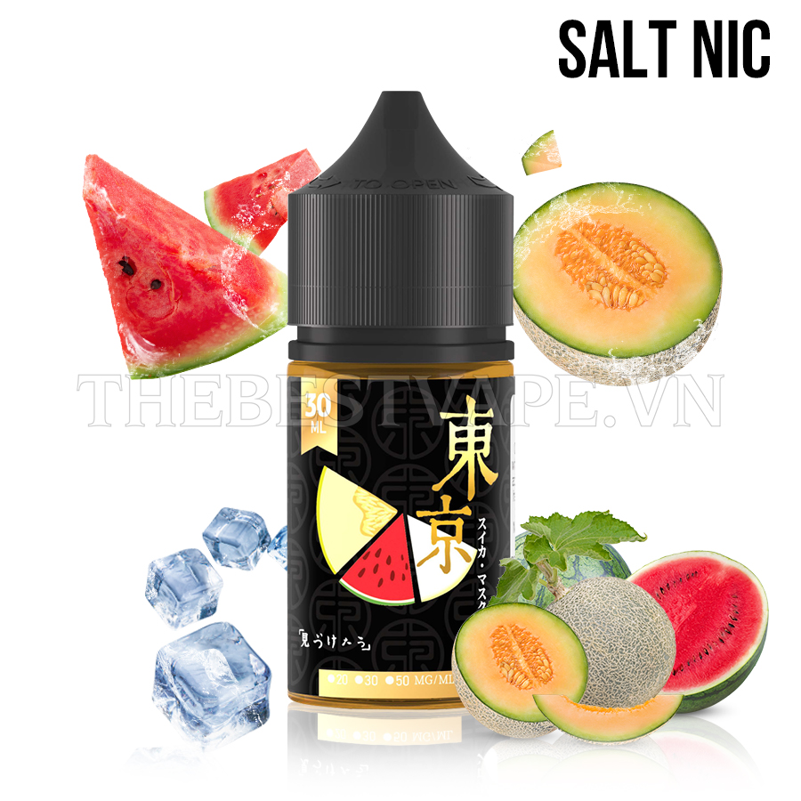 Tokyo Golden - MIXED MELONS ( Dưa Tổng Hợp Lạnh ) - Salt Nicotine