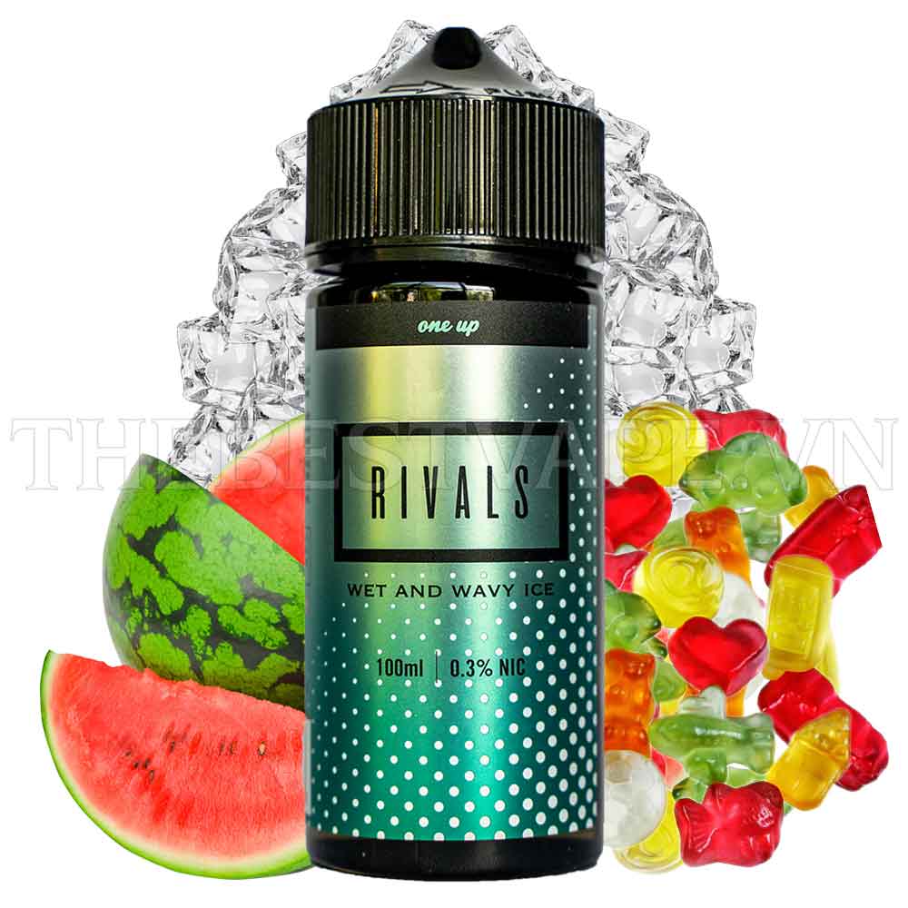 WET AND WAVYWAVY ICE 60ml - tinh dầu vape mỹ chính hãng One Up Vapor