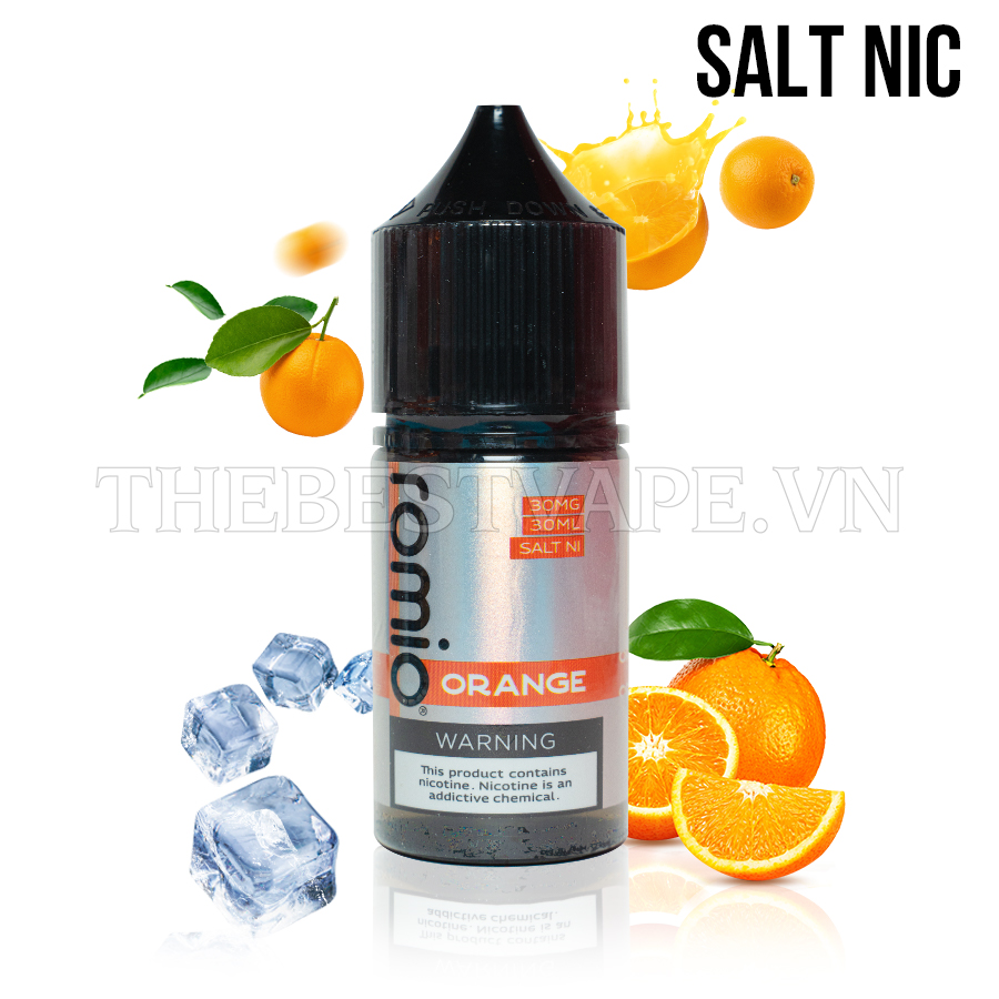 Romio - ORANGE ( Cam Lạnh ) - Salt Nicotine