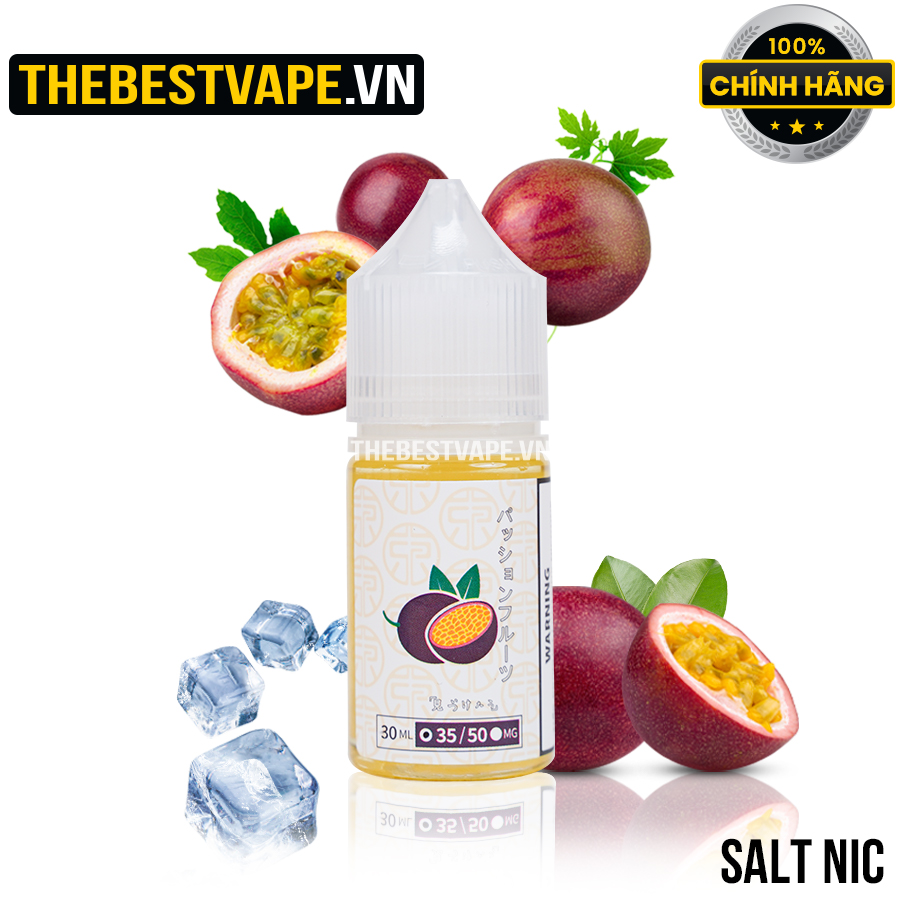 Tokyo Pro ( Classic Series ) - ICED PASSION FRUIT ( Chanh Dây Lạnh ) - Salt Nicotine