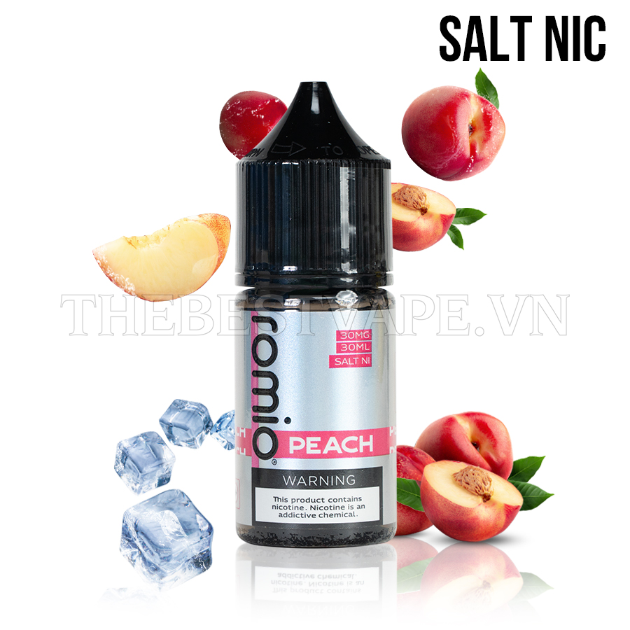 Romio - PEACH ( Đào Lạnh ) - Salt Nicotine