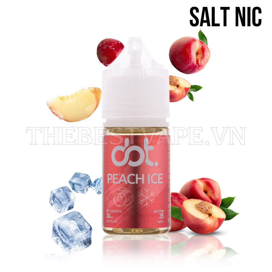 DotMod - PEACH ICE ( Đào Lạnh ) - Salt Nicotine