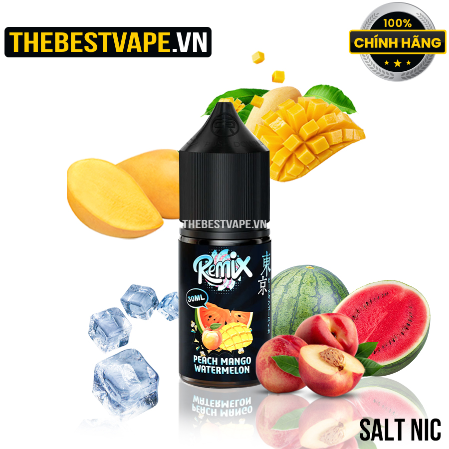Tokyo ( Remix ) - PEACH MANGO WATERMELON ( Đào Xoài Dưa Hấu Lạnh ) - Salt Nicotine