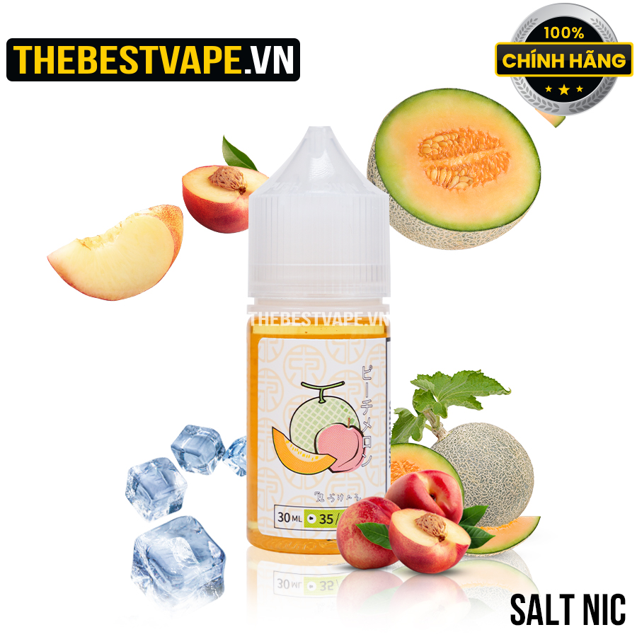 Tokyo Pro ( Classic Series ) - ICED PEACH MELON ( Đào Dưa Lưới Lạnh ) - Salt Nicotine