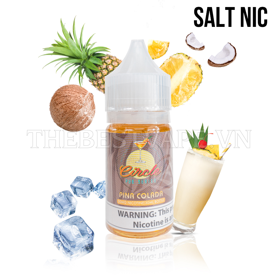 Circle ( Pub Series ) - PINA COLADA ( Dừa Dứa Rum ) - Salt Nicotine