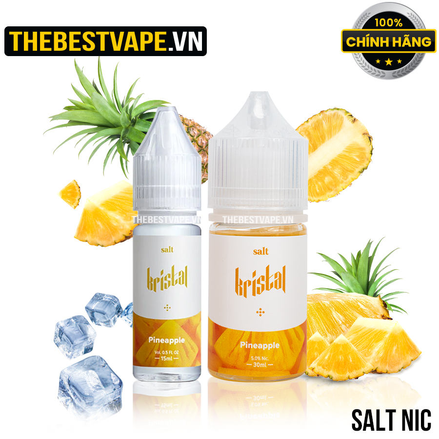 Kristal - PINEAPPLE ( Dứa Lạnh ) - Salt Nicotine