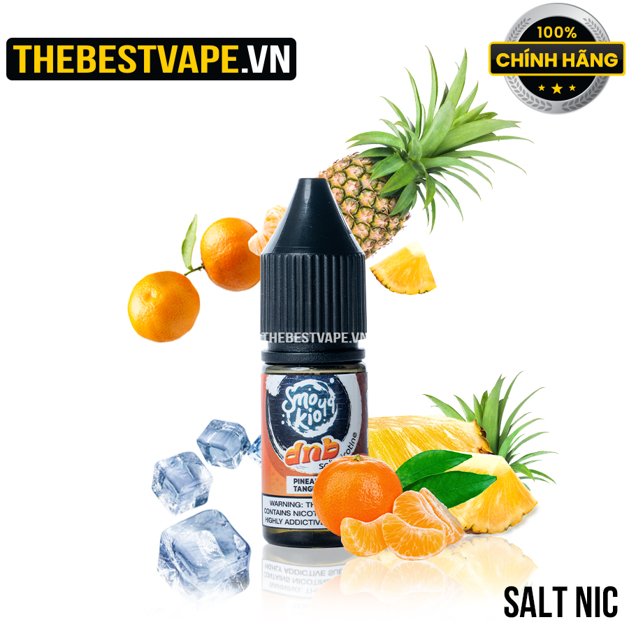 Smokio 49 DNB - PINEAPPLE TANGERINE ( Dứa Quýt Lạnh ) - Salt Nicotine