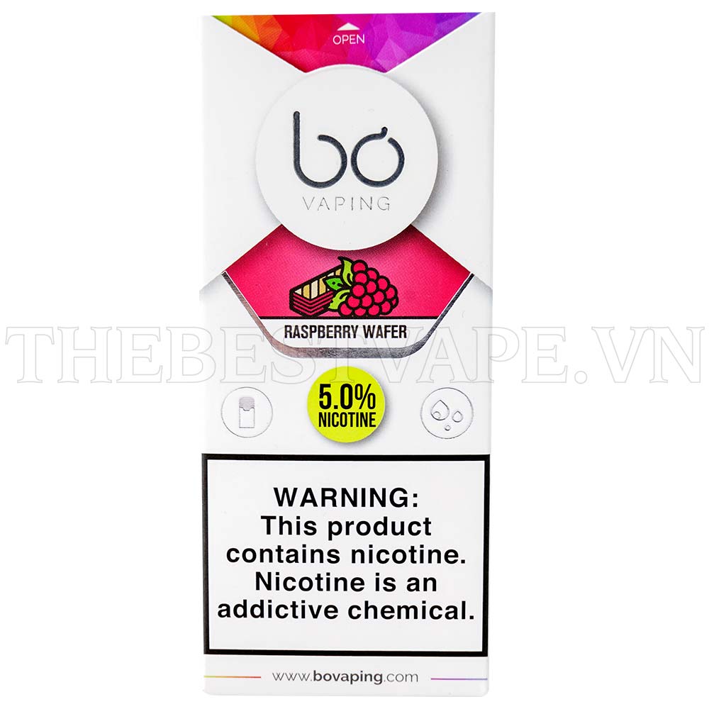 Pod Raspberry Wafer Saltnicotine