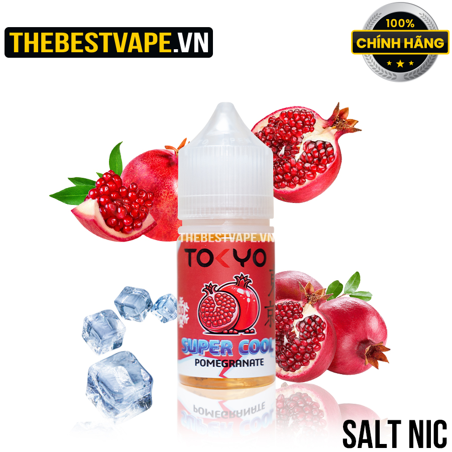 Tokyo ( Super Cool ) - POMEGRANATE ( Lựa Siêu Lạnh ) - Salt Nicotine