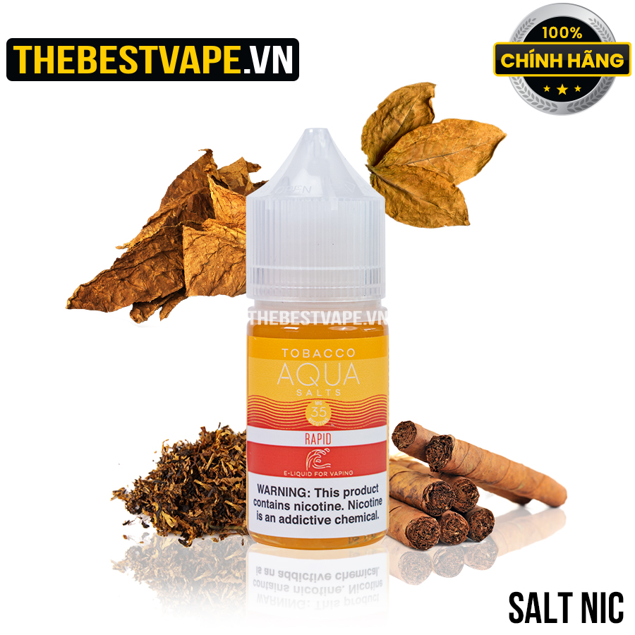 Aqua Tobaco - RAPID ( Thuốc Lá ) - Salt Nicotine