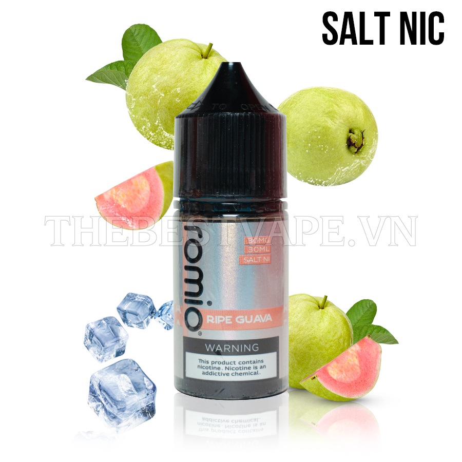 Romio - RIPE GUAVA ( Ổi Hồng Lạnh ) - Salt Nicotine