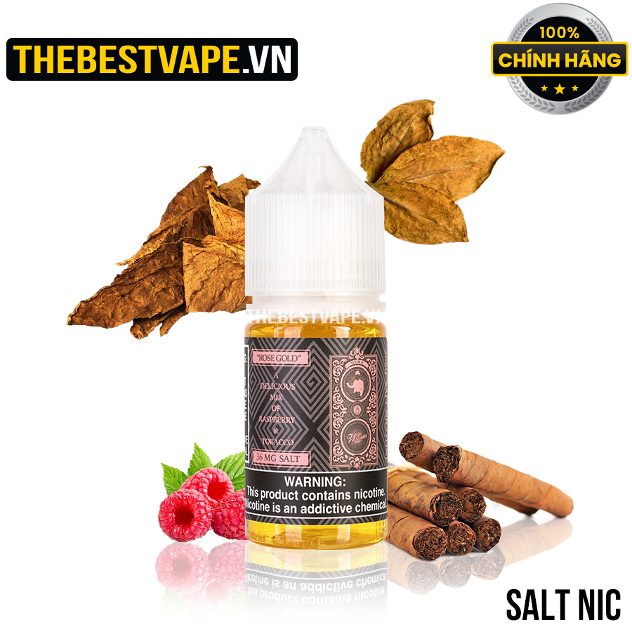 Watson - ROSE GOLD TOBACCO ( Thuốc Lá Mâm Xôi ) - Salt Nicotine