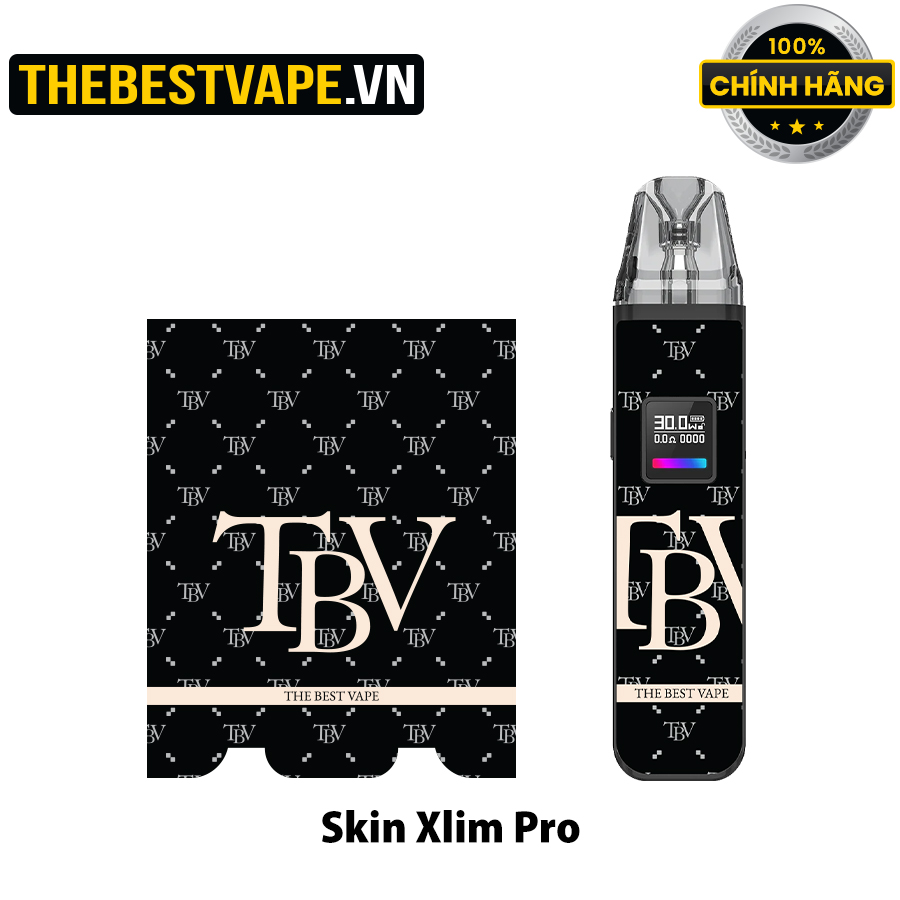 The Best Vape - SKIN ( Xlim Pro 30w ) - TBV Luxury