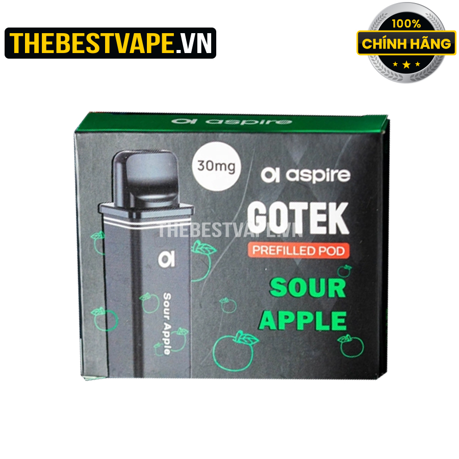 Aspire - GOTEK - Perfilled Pod 5ML - 30MG ( Đầu pod chứa dầu )