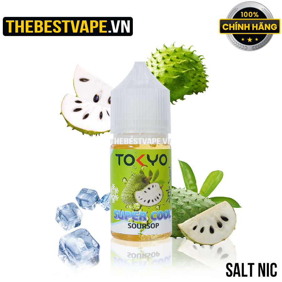 Tokyo ( Super Cool ) - SOUR SOP ( Mãng Cầu Lạnh ) - Salt Nicotine