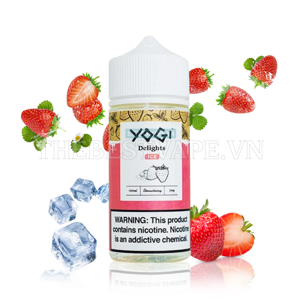 Yogi ( Delight Ice ) - STRAWBERRY ( Dâu Lạnh ) - Freebase